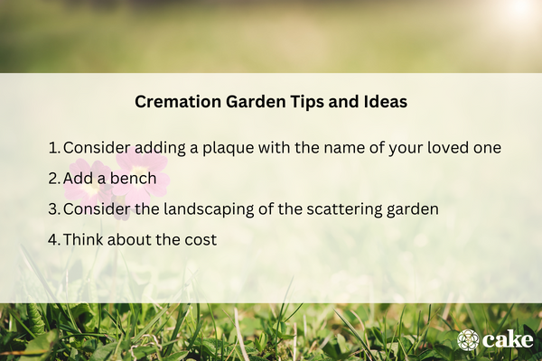 Cremation Garden Tips and Ideas